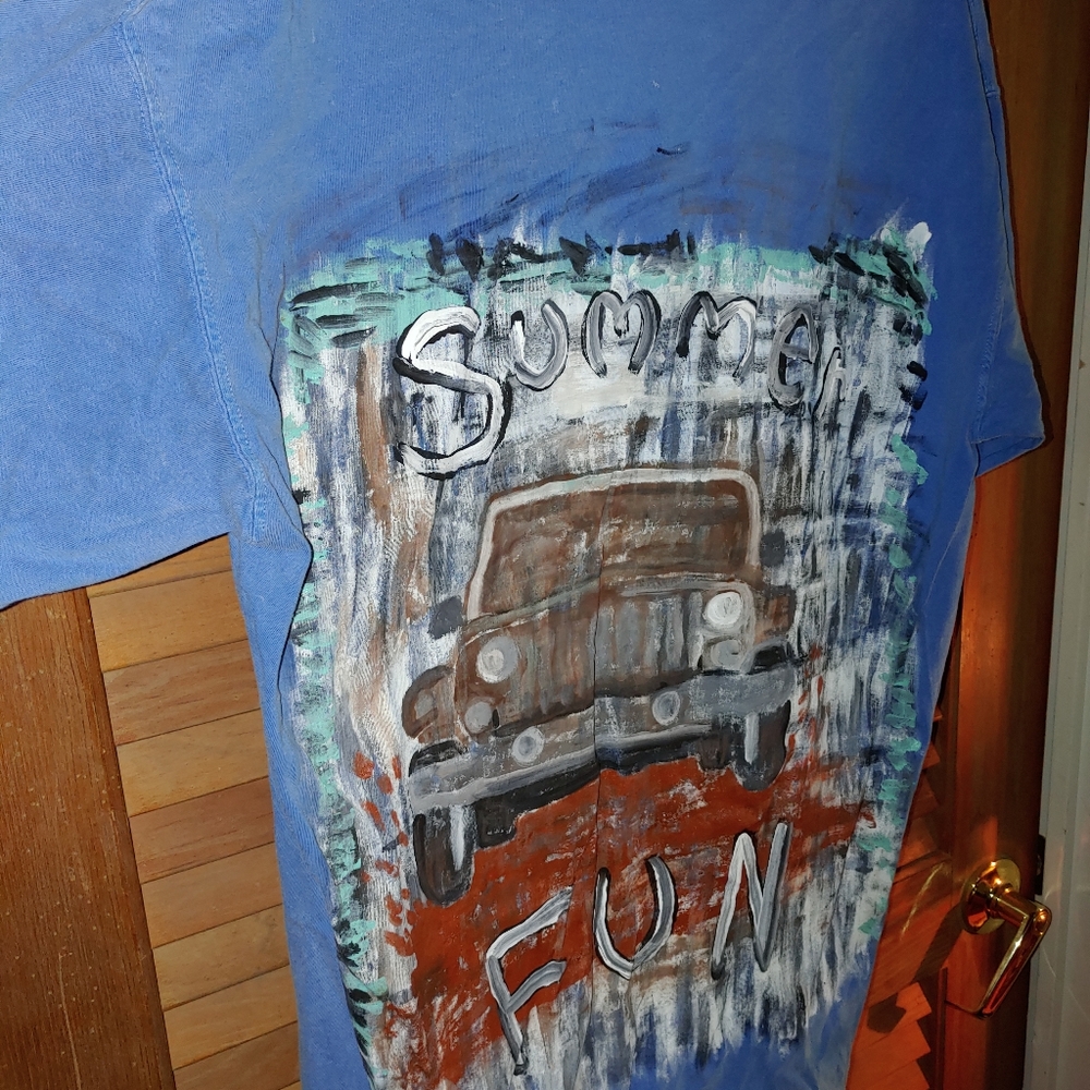 Handpainted T Shirt - Picture 5 of 8